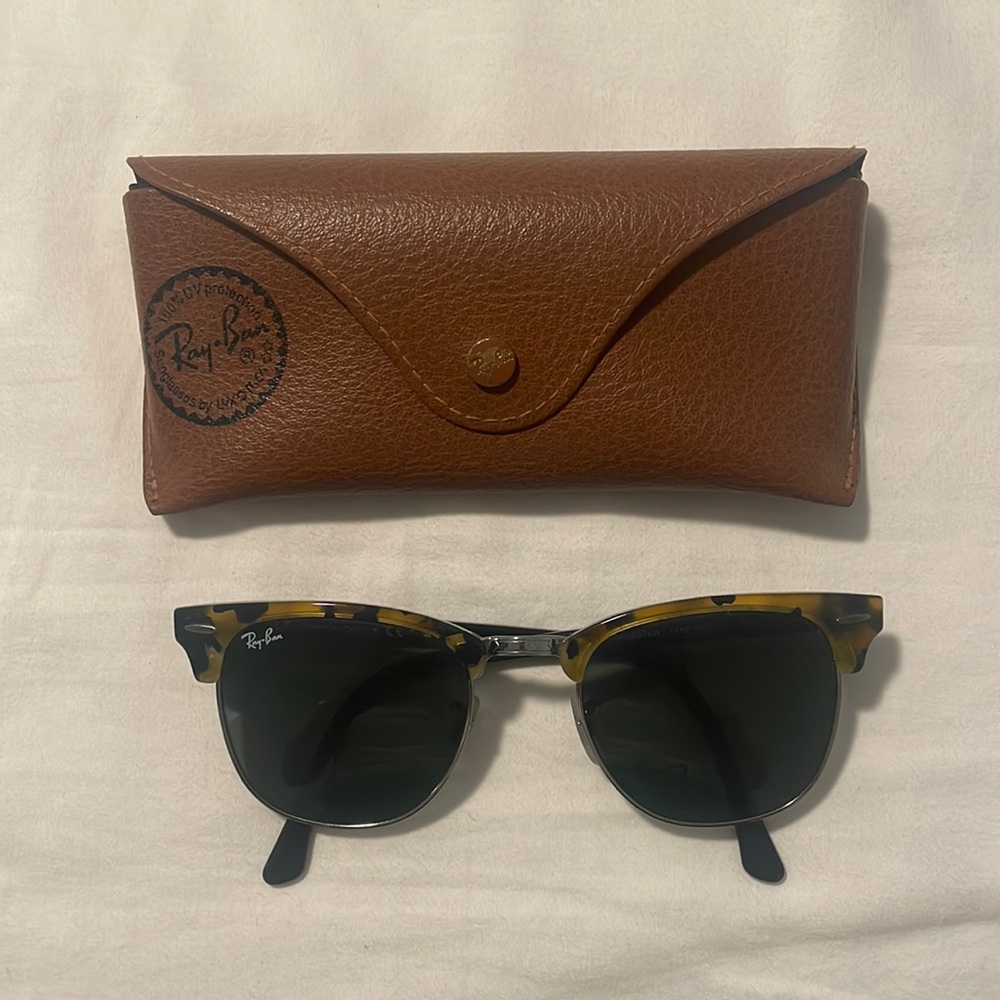 Ray Ban Clubmaster Sunglasses - Men
